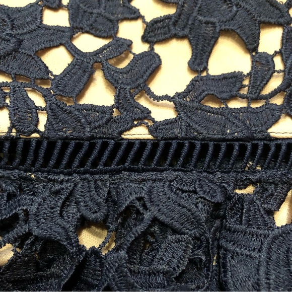 Aqua Lace Overlay Midi Dress - Picture 7 of 16